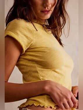 Free People Be My Baby Tee